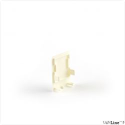 Light Line Endkappe LL 25 + V5-U-2510, wei?, 1 Stk.